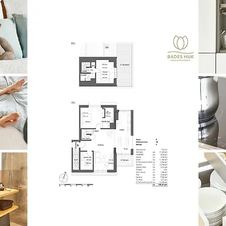 Apartamento Bades Huk Haus 9 36 - Og *